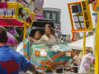 Laatste Zomerkermis op de Spuiboulevard in Dordrecht